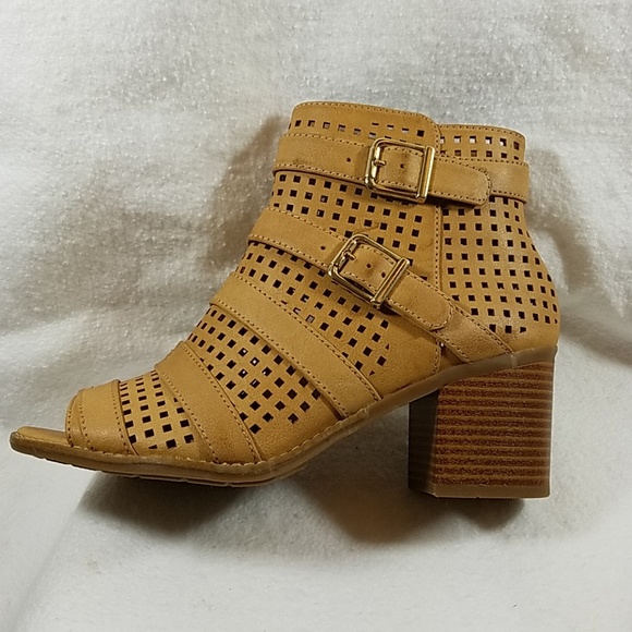 Mountain Sole NEW Peep-toe Bootie Size 7.5 - Picture 6 of 8